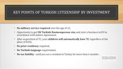 KEY POINTS OF TURKISH CITIZENSHIP BY INVESTMENT - ARTICLES - Sevin\u00e7 ...