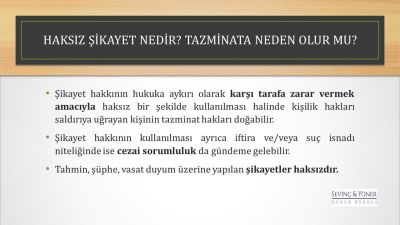 Haksız Şikayet Websitesi